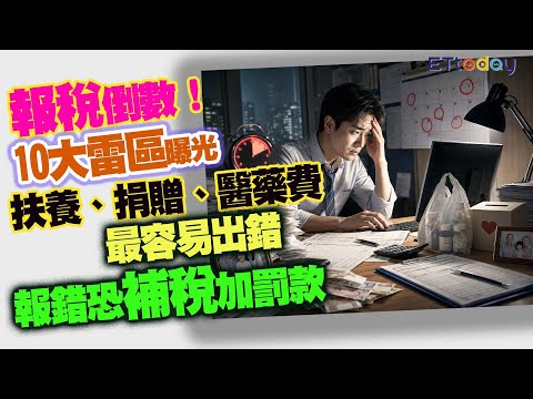 報稅倒數！10大雷區曝光　扶養、捐贈、醫藥費最容易出錯　報錯恐補稅加罰款 thumbnail