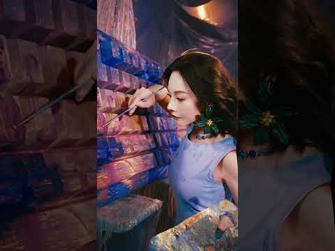The efforts veiled in the passage of time will eventually lead to a brighter blossom. #oilpainting thumbnail