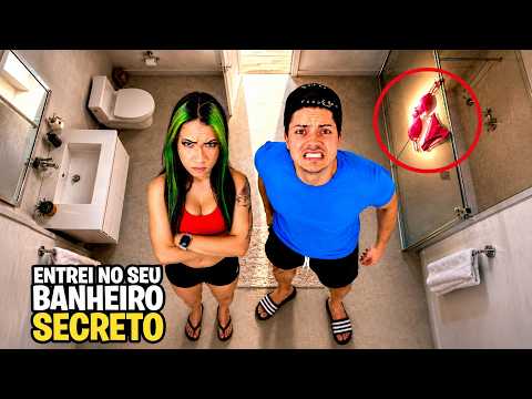 ENTREI NO BANHEIRO SECRETO DO DIOGO TIBA SEM ELE SABER... thumbnail