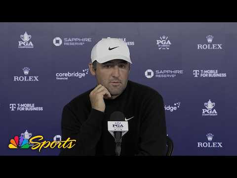 Scottie Scheffler endures challenging second round at PGA Championship | Golf on NBC Sports thumbnail