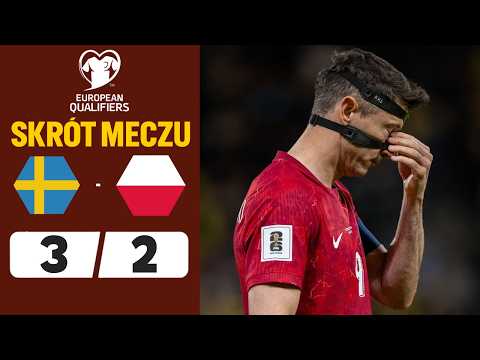 Szwecja - Polska | 3-2 | Skrót meczu | Eliminacje Mistrzostw Świata 2026 thumbnail