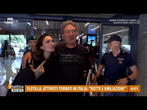 Flottiglia, accuse di violenze dopo il rientro - 1mattina News 22/05/2026 thumbnail
