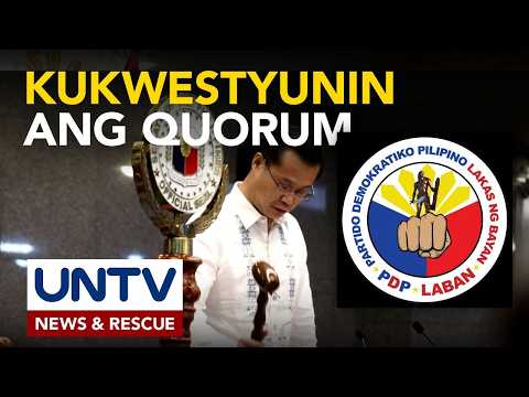 ‘Quorum’ ng tinaguriang Gatchalian bloc senators, planong kwestyunin ng PDP sa Korte Suprema thumbnail