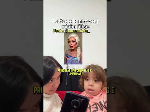 A REAÇÃO DESSA CRIANÇA DEPOIS DE VER O VIDEO DA ELSA PEDINDO PRA ELA TOMAR BANHO FOI A MAIS HILÁRIA thumbnail