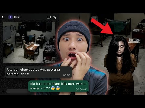 CERITA SERAM JANGAN PASANG CCTV DI DALAM BILIK GURU ‼️ thumbnail