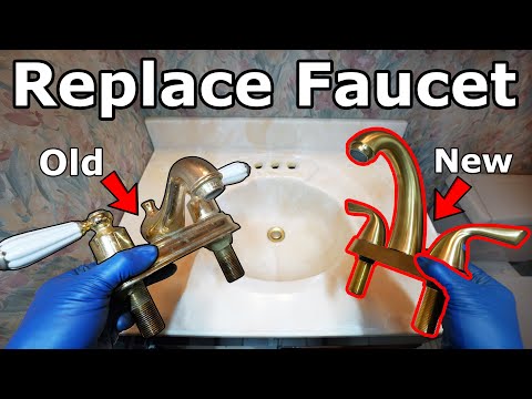 DIY: How to Replace and Install a Bathroom Sink Faucet thumbnail