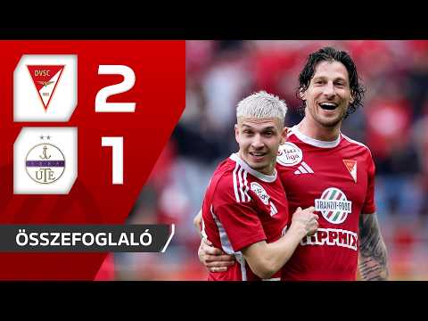 Fizz Liga: DVSC–Újpest 2–1 | összefoglaló thumbnail