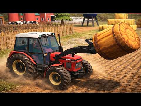 Tractor vs Deep Mud! 😱 thumbnail