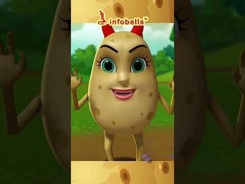 Aloo Kachaloo Beta Kahan Gaye The | Hindi Rhymes for Kids | Infobells #hindirhymes #alookachaloo thumbnail