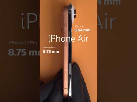 Apple iPhone Air Unboxing 📦 | The Thinnest iPhone Ever (Silent ASMR) thumbnail
