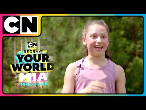 Redraw Your World | Meet Mia! | Cartoon Network thumbnail