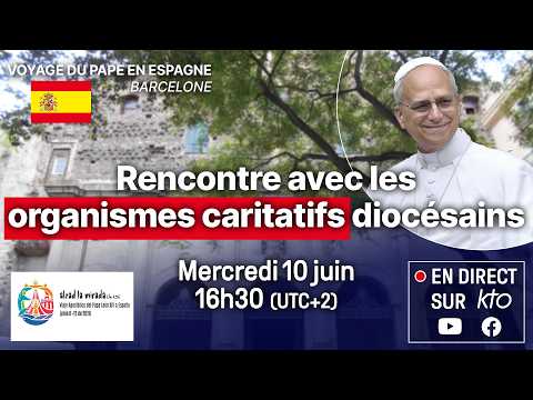 Rencontre avec les organismes caritatifs diocésains et d'assistance à Barcelone #PapeenEspagne thumbnail
