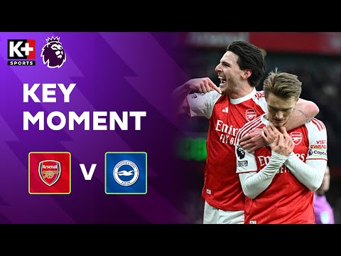 HIỆP 1 ARSENAL - BRIGHTON: ĐỘI TRƯỞNG MỞ ĐIỂM, PHÁO THỦ LẤN LƯỚT | NGOẠI HẠNG ANH 25-26 thumbnail