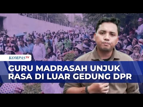 Aliansi Guru Madrasah Gelar Aksi di Depan Gedung DPR, Bawa Tuntutan Soal Kesejahteraan thumbnail