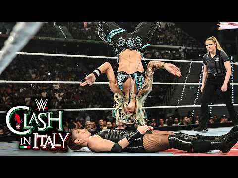Becky Lynch vs. Sol Ruca | Women’s Intercontinental Title Match: WWE Clash in Italy 2026 highlights thumbnail