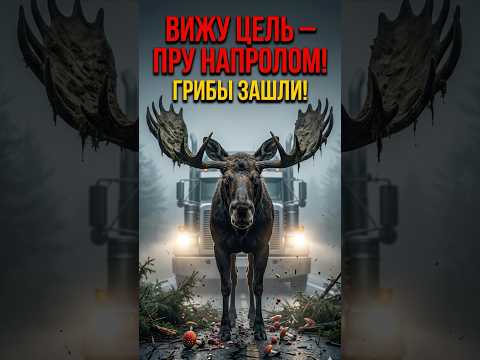 ЛОСЬ ПОД МУХОМОРАМИ: Почему этот грибник опаснее танка? thumbnail