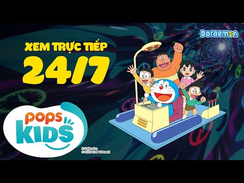 🔴 LIVE 24/7 | Đón Mùa Hè vui vẻ cùng mèo ú Doraemon 🌞 POPS Kids thumbnail