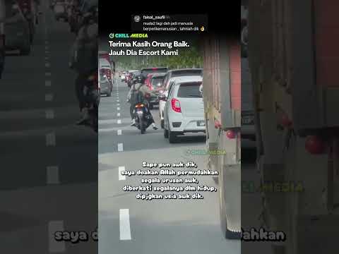 Jauh dia escort kami dari gambang sampai HTAA. Terima kasih dik. 🎥: ekin_zaid thumbnail