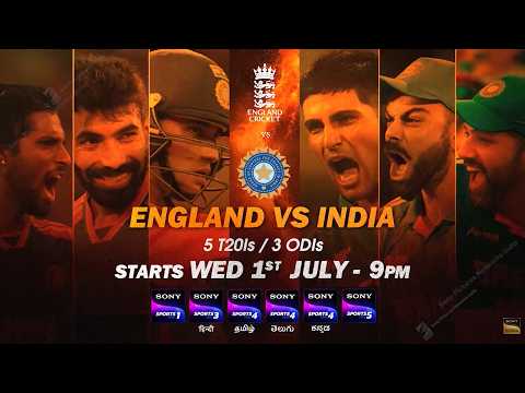 India Tour of England 2026 | Starting From 1st July On Sony Sports Network thumbnail