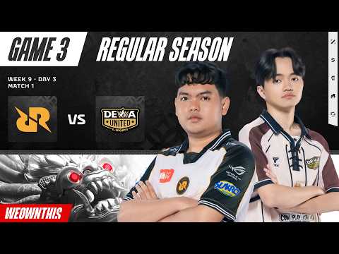 RRQ vs DEWA | Regular Season Week 9 Day 3 | Game 3 | #MPLIDS17 thumbnail