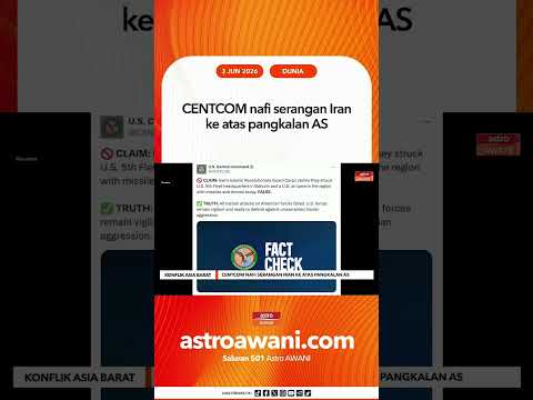 CENTCOM nafi serangan Iran ke atas pangkalan AS thumbnail