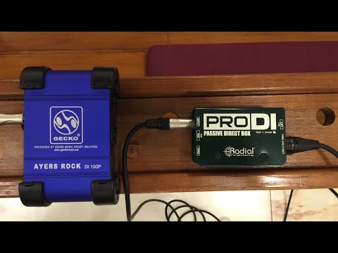 Passive DI Shootout - Radial® ProDI vs GECKO® AYERS ROCK DI 100P thumbnail