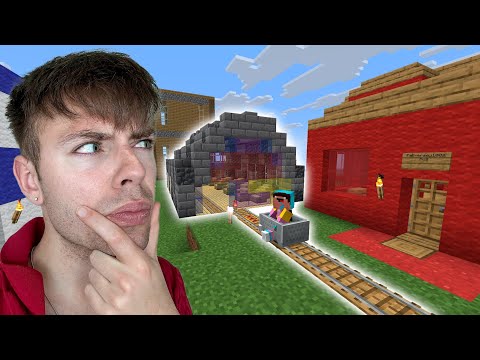 Bygger en togstation i min Minecraft By thumbnail