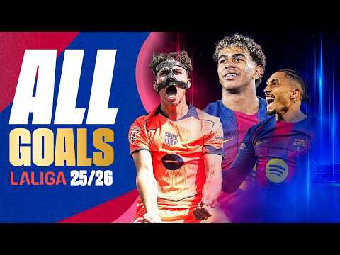 🔥 EVERY FC BARCELONA GOAL IN LA LIGA 2025/26 🔵🔴 thumbnail
