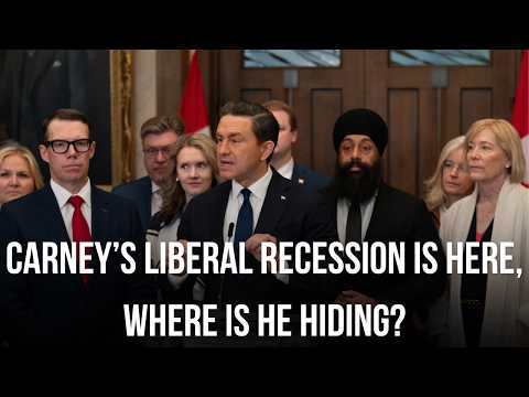 LIVE: Carney’s Liberal recession is here, where is he hiding? thumbnail