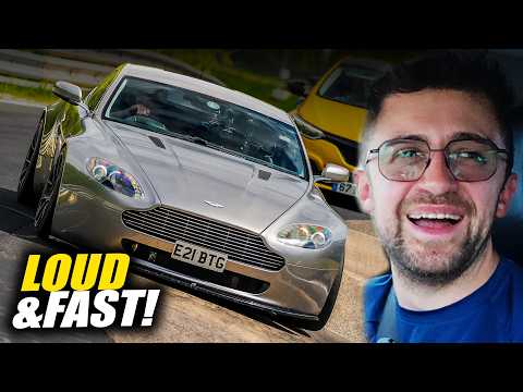 EARGASMIC Track-Built Aston Martin Vantage V8! // Nürburgring thumbnail