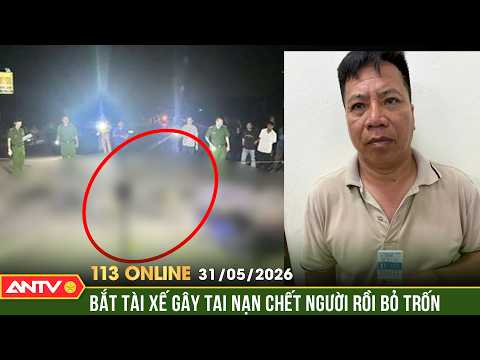 Bắt tài xế xe tải gây tai nạn chết người rồi bỏ trốn | Bản tin 113 online ngày 31/5 | ANTV thumbnail