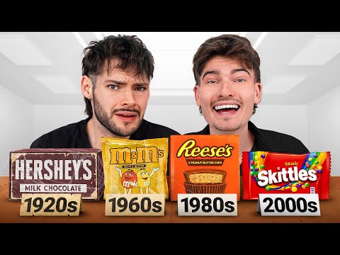 We Tried Candy From Every Decade! thumbnail