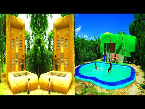 [Top 2]Construction of large-scale water park structures , Pool Slide and Villa : Full Videos thumbnail