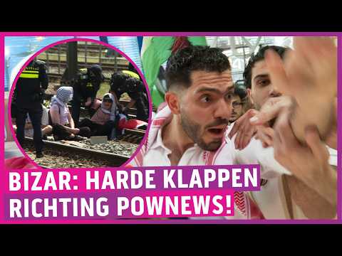 Palestina-droeftoeters vallen PowNews-ploeg aan! thumbnail