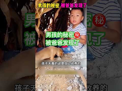 男孩的秘密，被爸爸发现了 #熱門 #感人壹幕 #大熱門 #funny #精彩影视 #影視解説 #automobile #影视聚焦 #寵物友善日常 #搞笑 thumbnail
