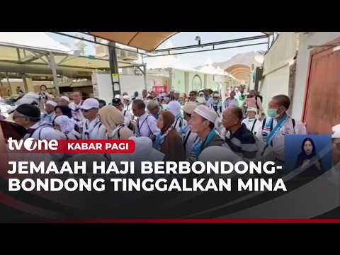 Ribuan Jemaah Haji Meninggalkan Kawasan Mina | Kabar Pagi thumbnail