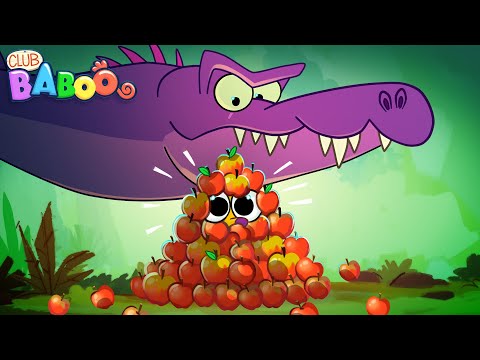 Funny APPLES Dinosaur Joke | Club Baboo | 1 HOUR Hilarious Dinos Videos for Kids | T-Rex Spinosaurus thumbnail