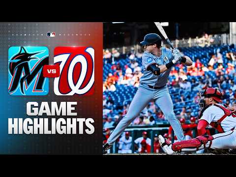 Marlins vs. Nationals Game Highlights (6/2/26) | MLB Highlights thumbnail