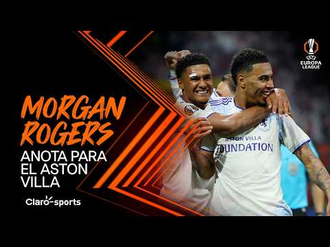 ¡GOL que vale EL TÍTULO! Morgan Rogers anota para el Aston Villa en la final de la Europa League thumbnail