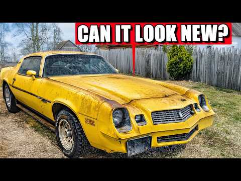 Cleaning Grandpa’s ABANDONED Camaro For The First Time in 30 Years! thumbnail