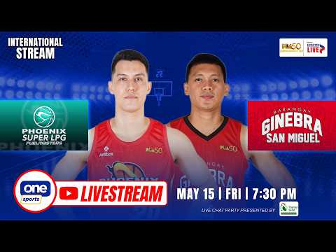 LIVE: PHOENIX vs GINEBRA | PBA SEASON 50 COMMISSIONER’S CUP | MAY 15, 2026 | INTERNATIONAL STREAM thumbnail