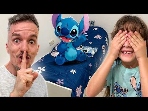Novo Quarto STITCH da Laura na Espanha 😍 Família Brancoala thumbnail