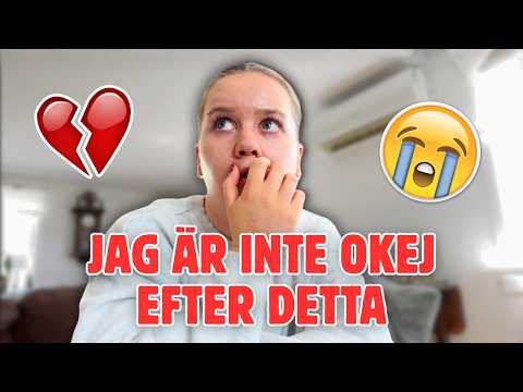 Jag är inte okej efter detta...😭  | Vlogg thumbnail