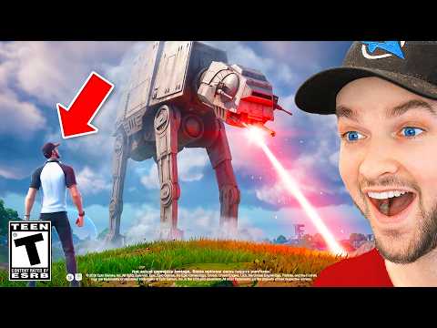 *NEW* Fortnite x STAR WARS Update is AMAZING! thumbnail