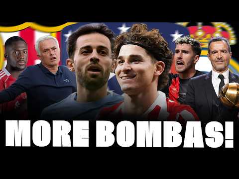 🚨💣 €100M BID! BERNARDO SILVA: TWO BIDS! KONATE ON A FREE, REAL MADRID, SENESI, MOU, JULIAN… thumbnail