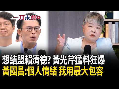 一刀未剪｜黃國昌回應了！遭黃光芹一天一爆料「曾傳簡訊想結盟賴清德」？！再揭新書非本人手筆！黃國昌：個人的情緒 我都用最大的包容！｜三立新聞LIVE thumbnail