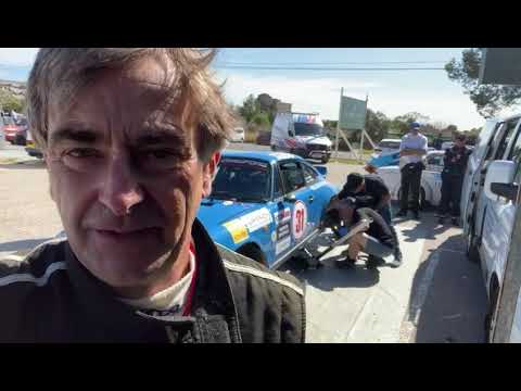 Drama after hitting the wall in the Porsche. XIX CLASSIC RALLY MAJORCA 2023 - 10TH MARCH thumbnail
