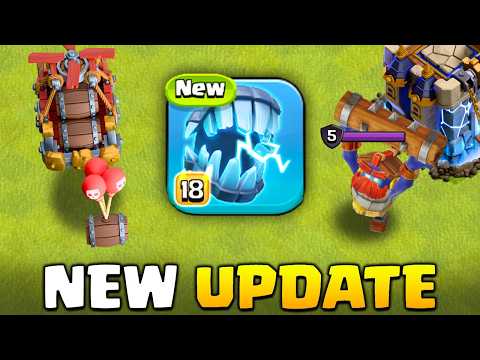New Sky Wagon, Logger, and Electro Fangs in Clash of Clans! thumbnail