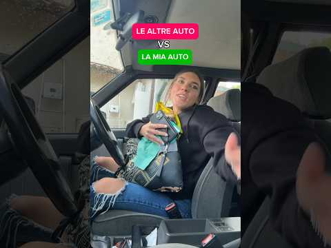 LE ALTRE AUTO VS LA MIA AUTO #lealtreautovslamiaauto #differenze #iovslealtre #autovecchia #comedy thumbnail