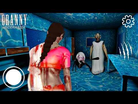PLAYING AS KAMLA IN UNDERWATER GRANNY || KAMLA VS UNDER WATER GRANNY FULL VIDEO thumbnail